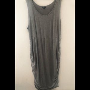 TORRID SHIRRED KNIT TANK DRESS